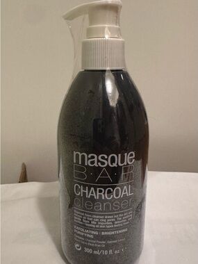 Masque Bar Charcoal Cleanser - Black - Exfoliating Purifying Cleanser